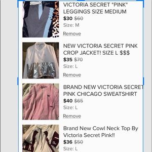 4 VS Items for trade RACHEL WALDER ONLY